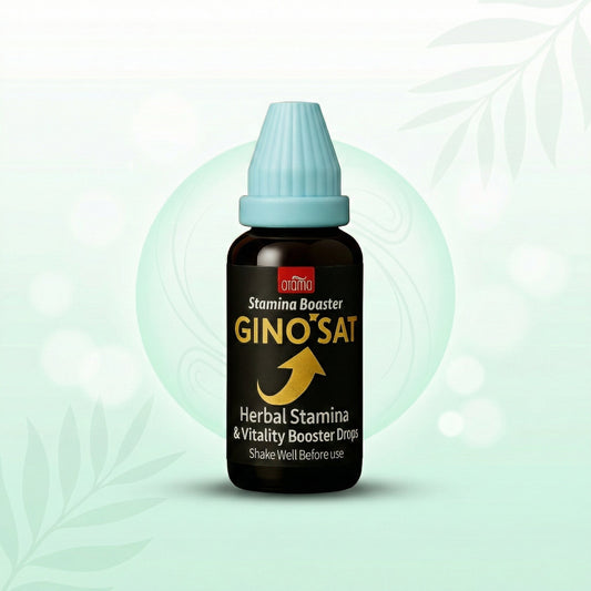 Ginosat Herbal Drops – Boost Stamina, Strength & Men’s Vitality Naturally