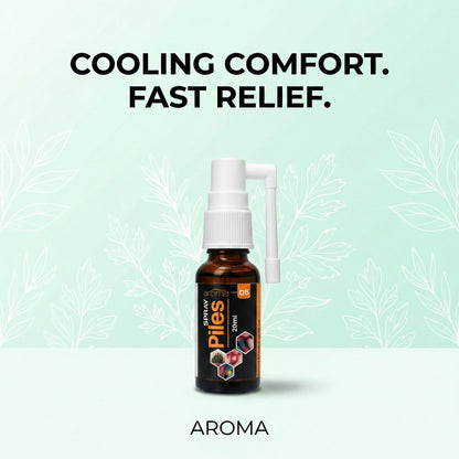 Aroma 05 Piles Spray 20ml – Natural Cooling Relief for Hemorrhoid's