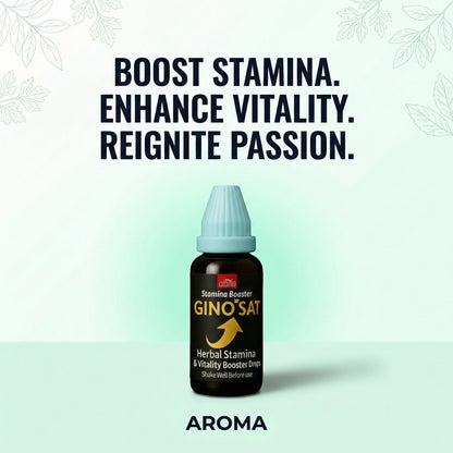 Ginosat Herbal Drops – Stamina & Men’s Vitality Support