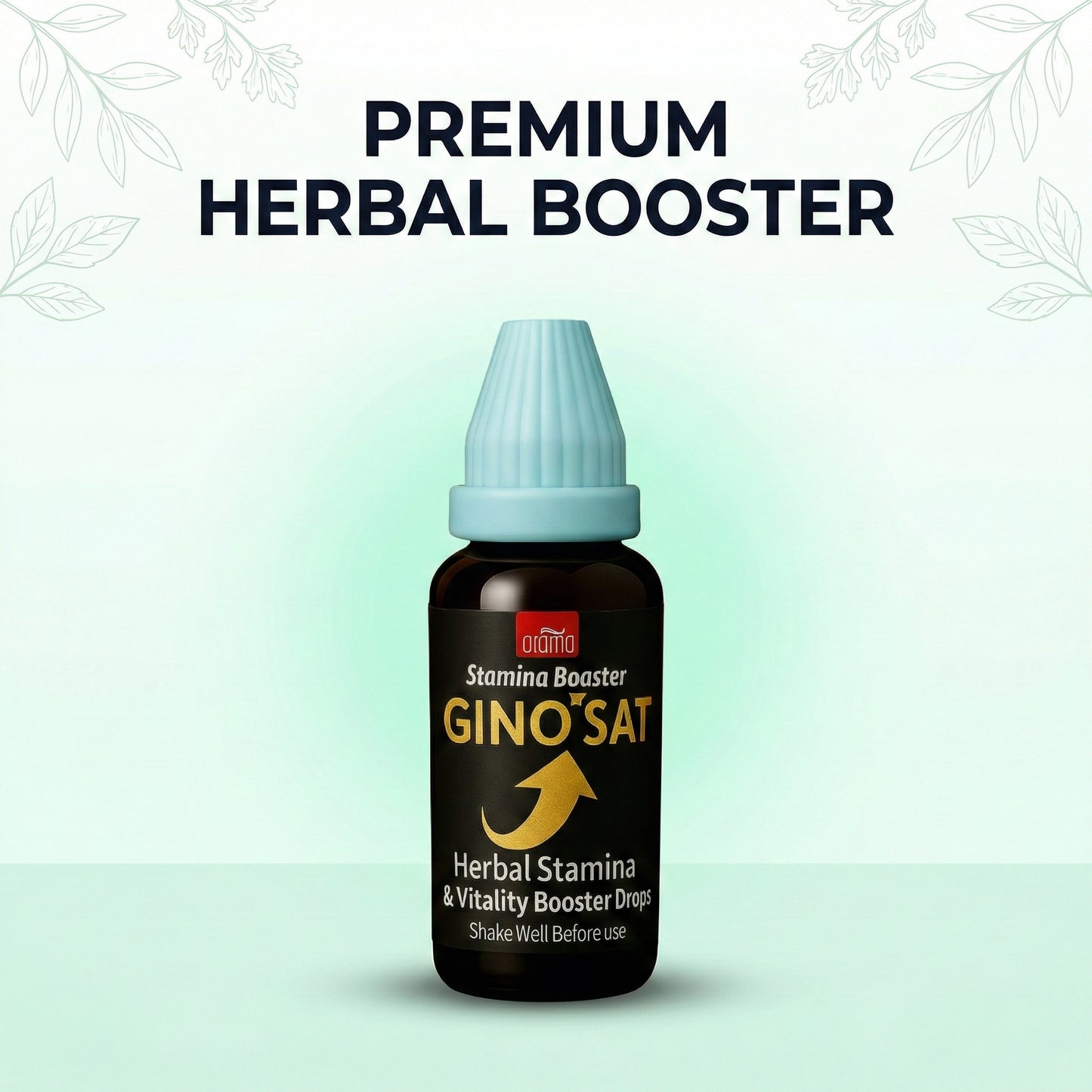 Ginosat Herbal Drops – Stamina & Men’s Vitality Support