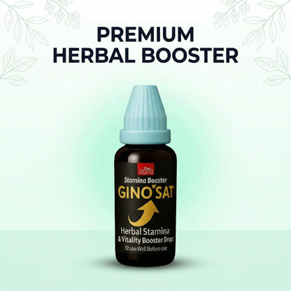 Ginosat Herbal Drops – Stamina & Men’s Vitality Support